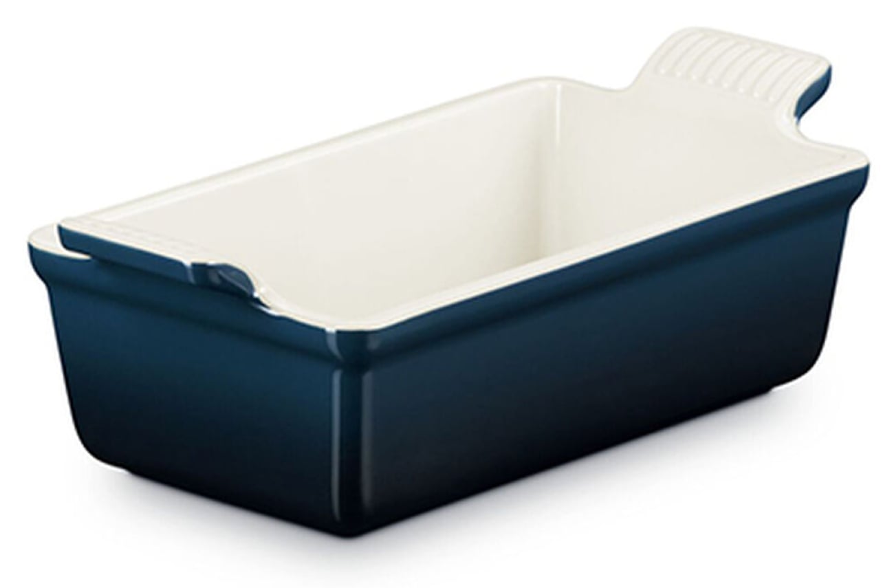 Le Creuset Stoneware 2.5-Quart Heritage Loaf Pan - Blue