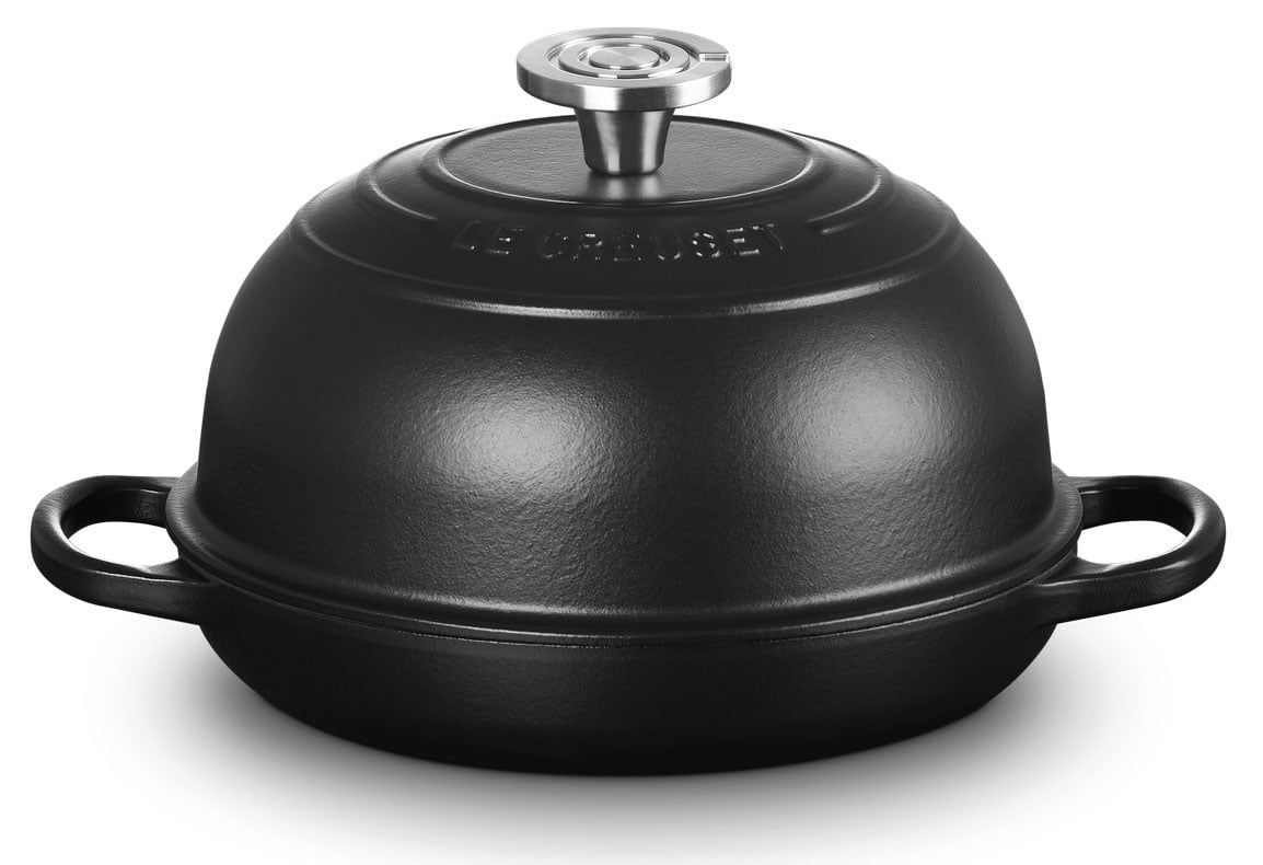 Le Creuset 1.75 Qt Enameled Cast Iron Bread Oven with Lid - Licorice
