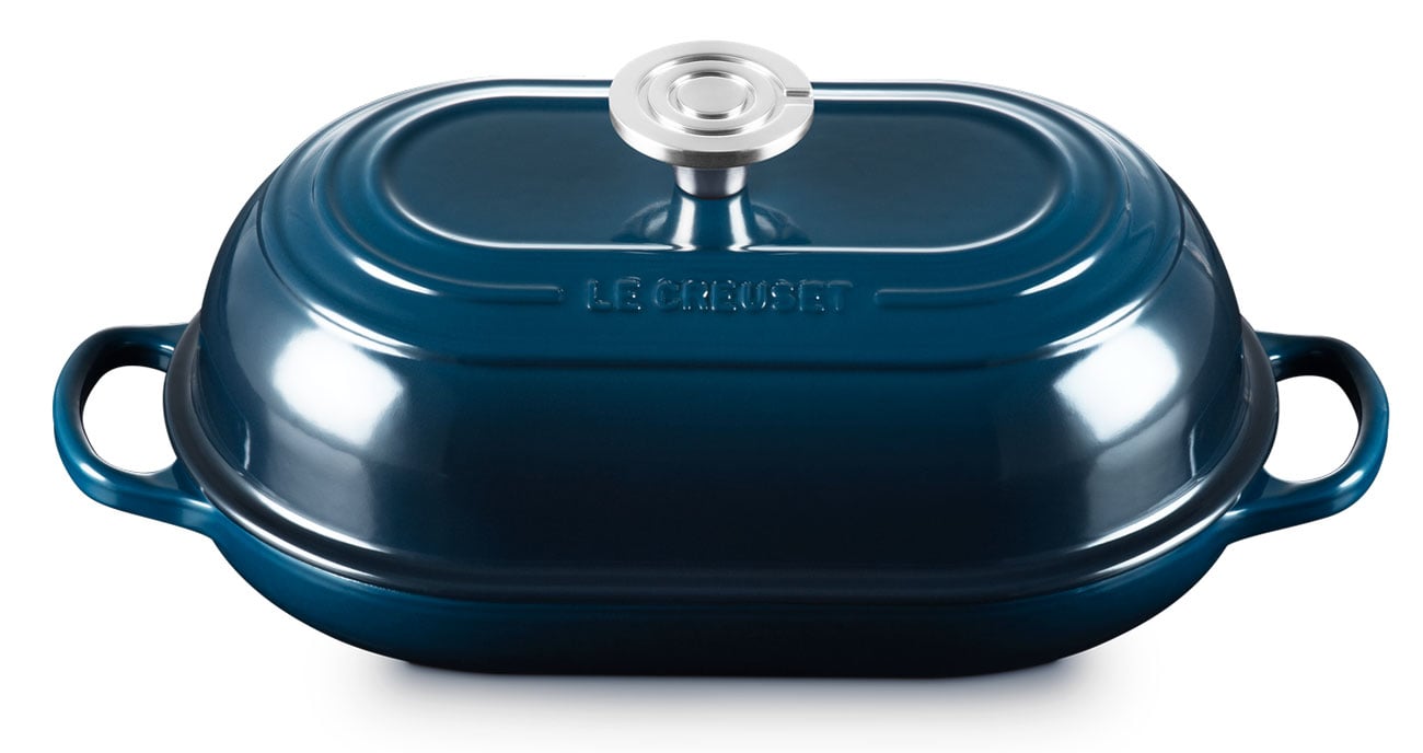 Le Creuset Signature Enameled Cast Iron 4 oz. Oval Bread Oven - Nuit