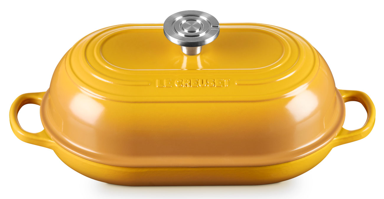 Le Creuset Signature 11.5-Inch Oval Bread Oven in Nectar