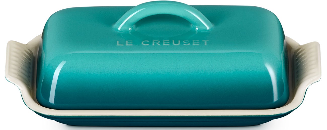 Le Creuset Heritage Butter Dish in Bleu Riviera