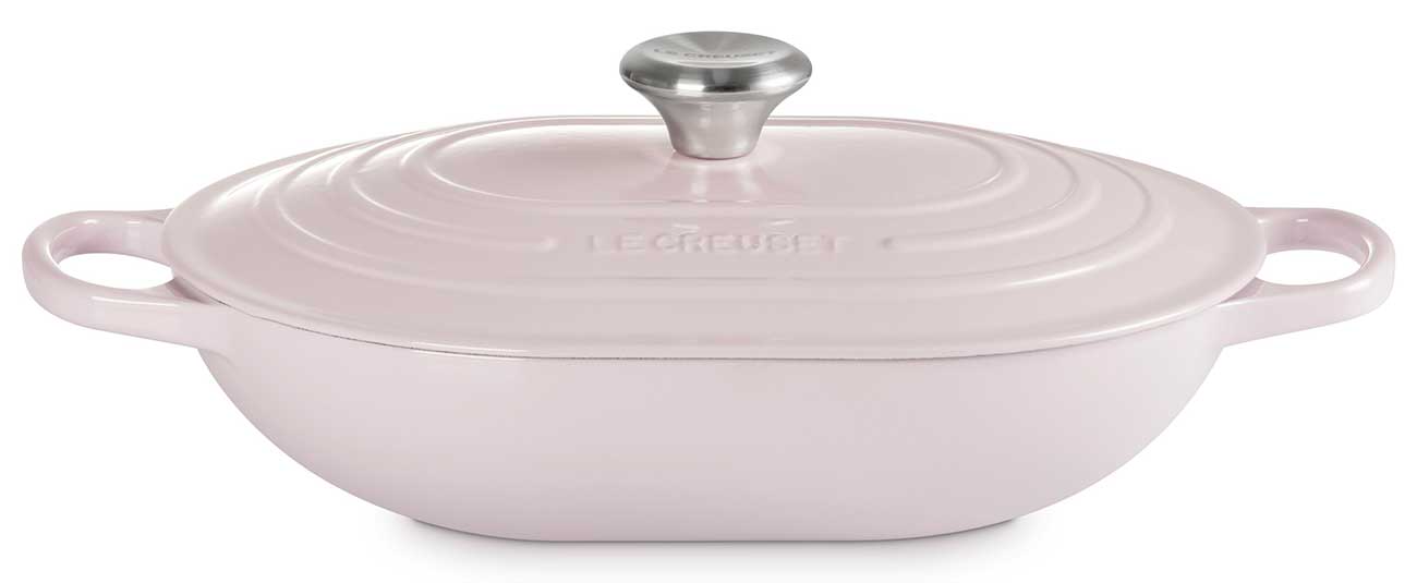 Le Creuset Signature 3.75 Quart Oval Casserole in Shallot
