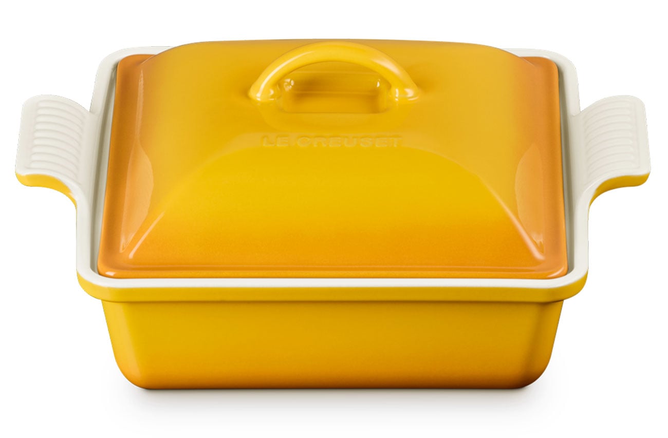 Le Creuset Square Covered Casserole in Nectar - 78005340672002
