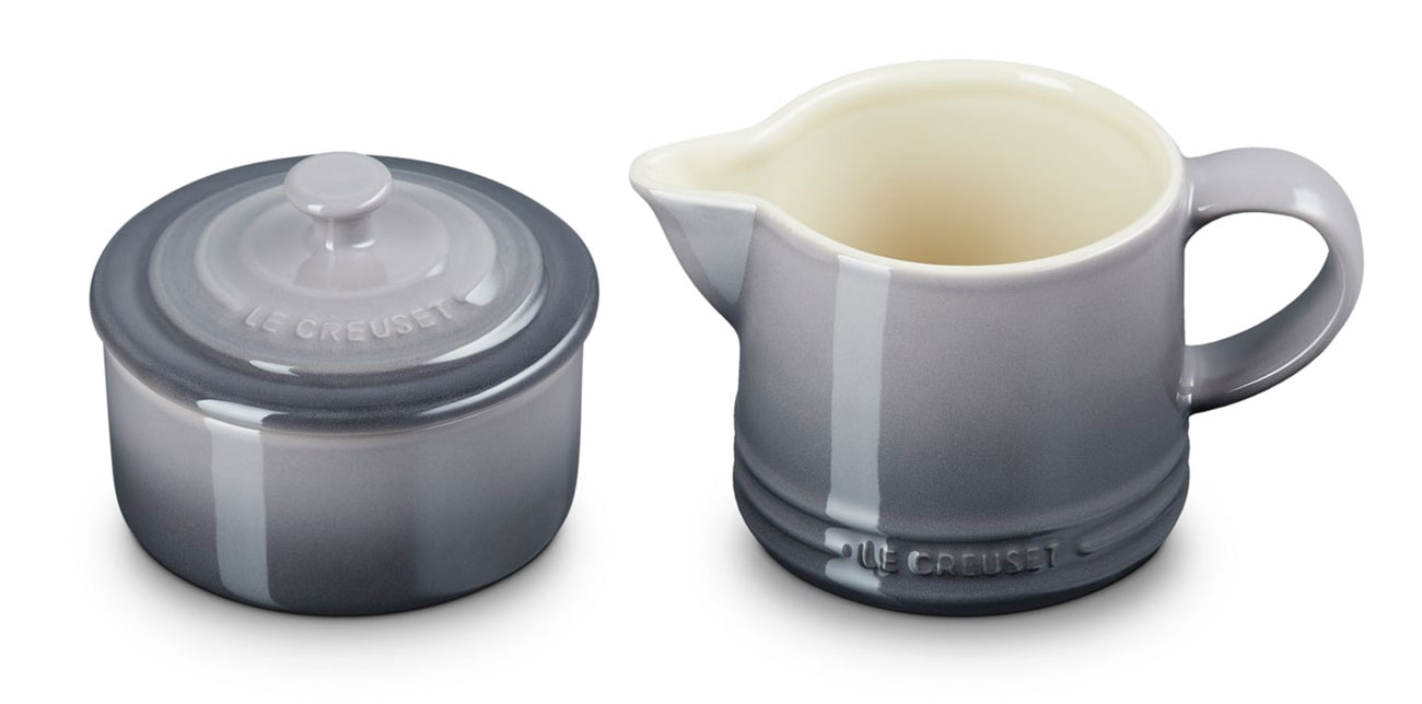 Le Creuset Signature Oyster Cream & Sugar Set