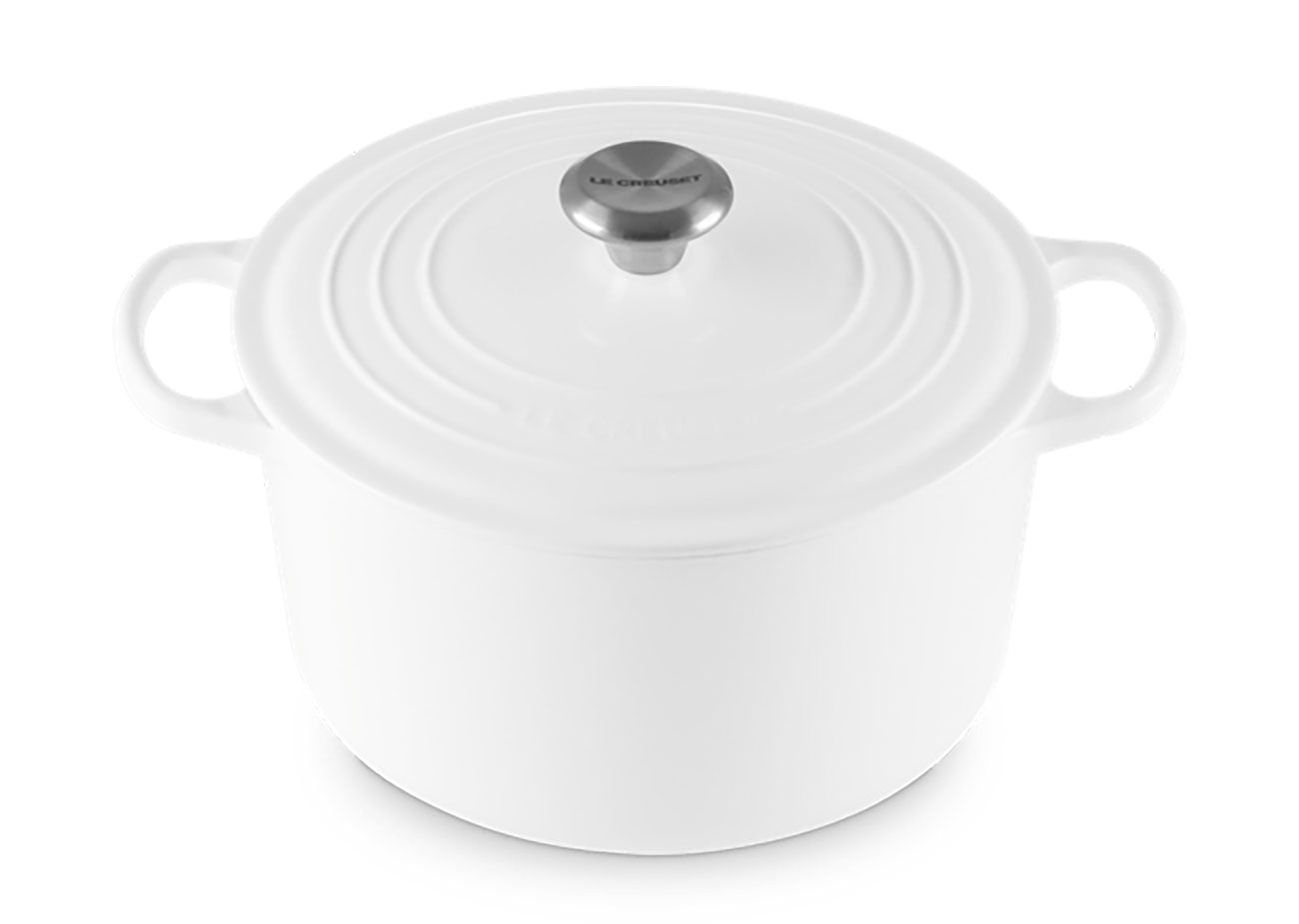 Le Creuset Signature 6.5 Qt. Round Deep Oven in White