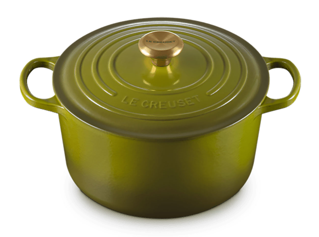 Le Creuset Signature 6.5 Qt. Round Deep Oven in Olive