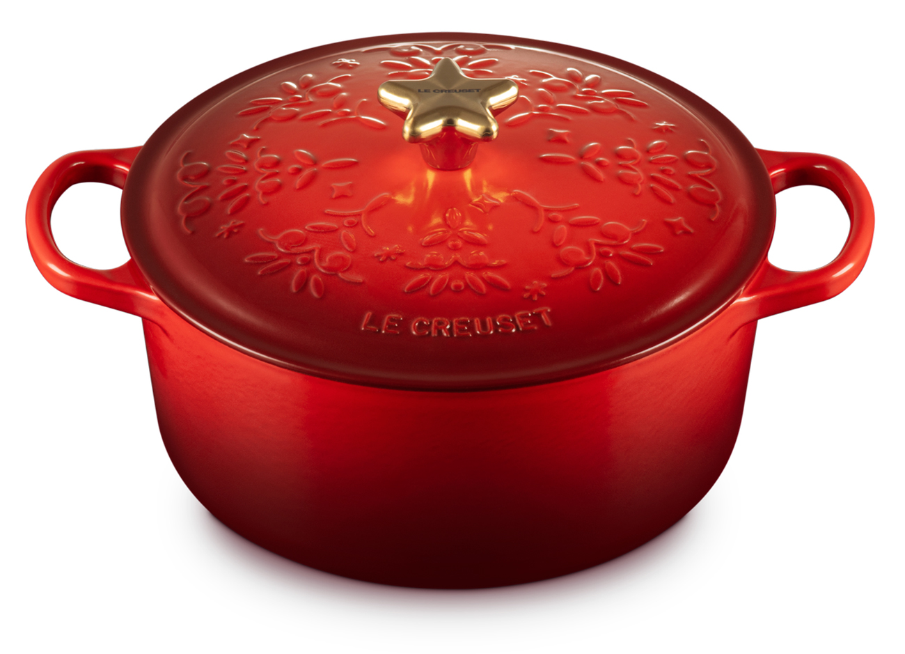 Le Creuset 4.5 Qt. Round Dutch Oven in Cerise - 21886024060391