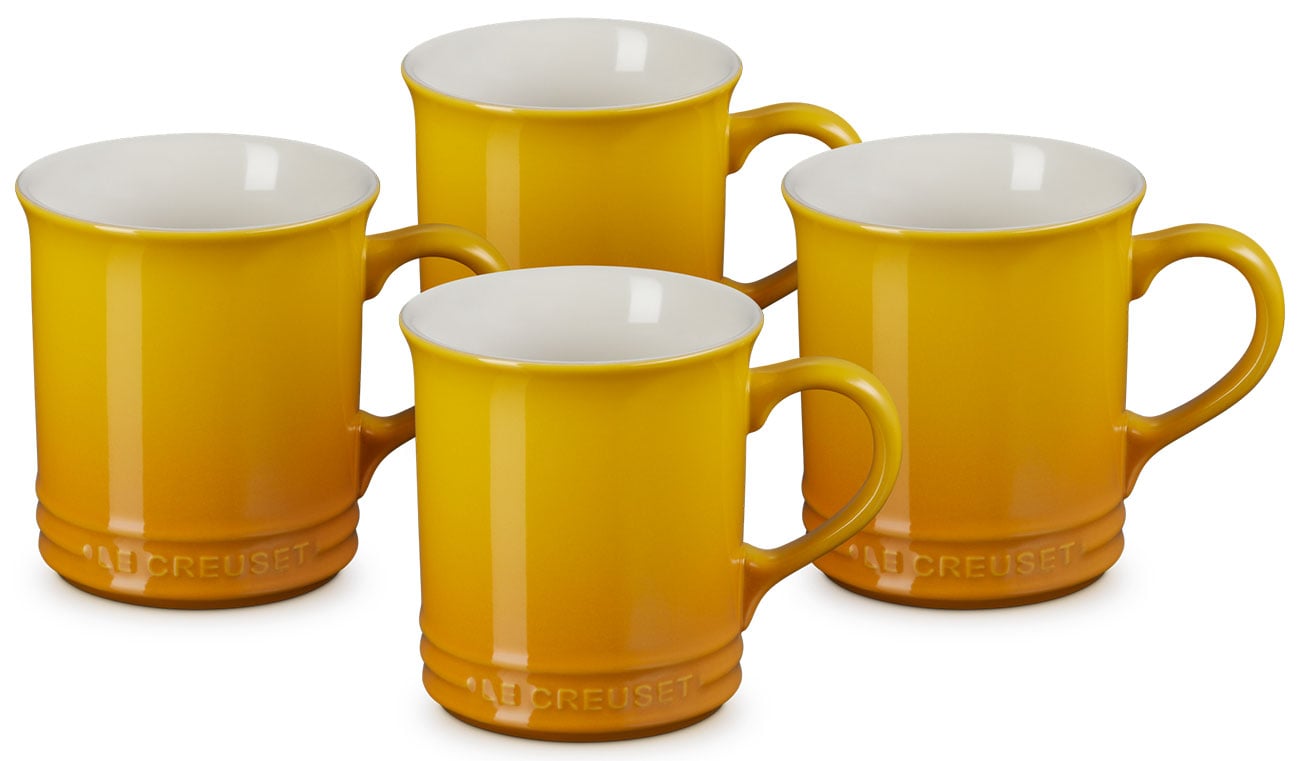Le Creuset 14 Oz. Set Of 4 Vancouver Mugs in Nectar