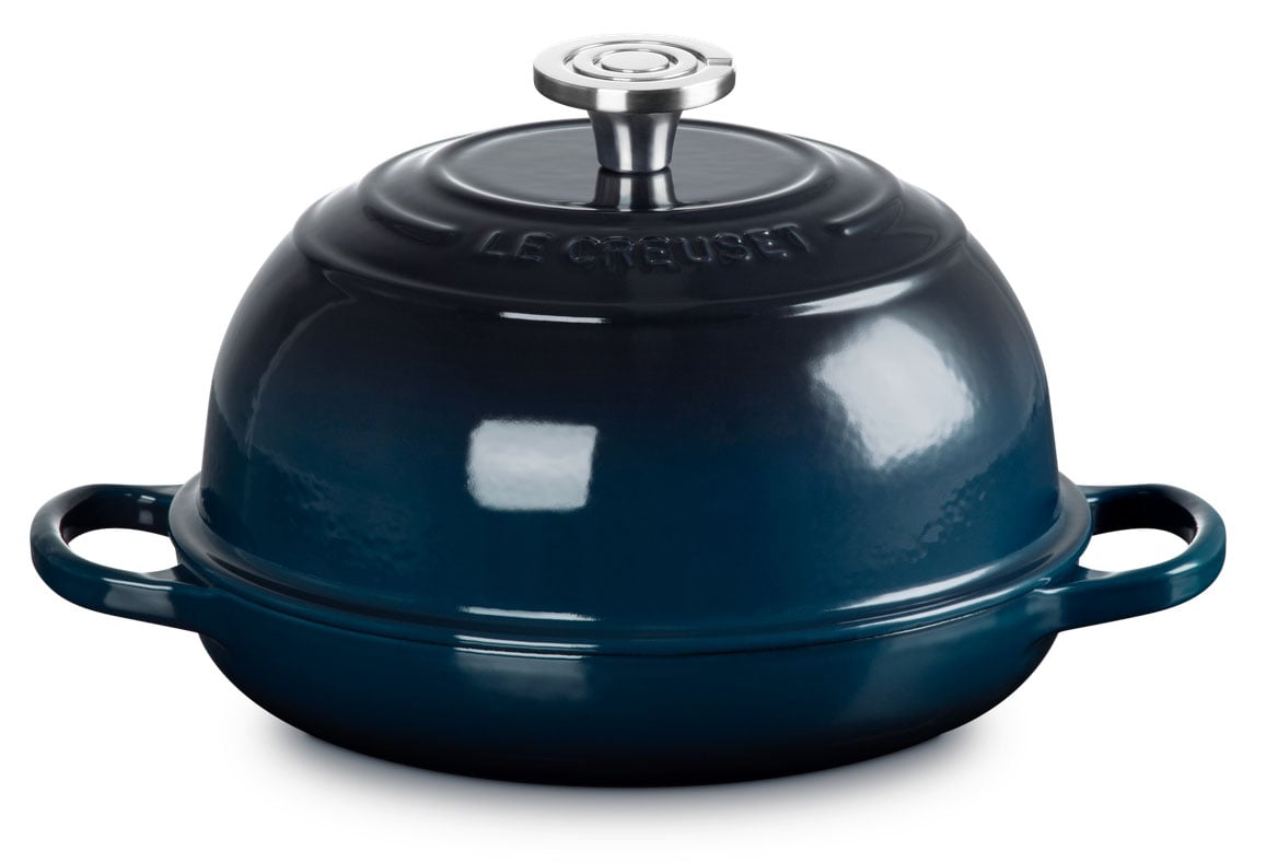 Le Creuset 1.75 Qt Enameled Cast Iron Bread Oven with Lid - Nuit