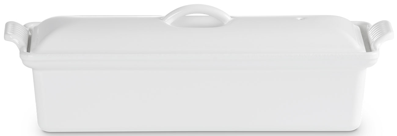 Le Creuset Traditional Rectangular Terrine in White