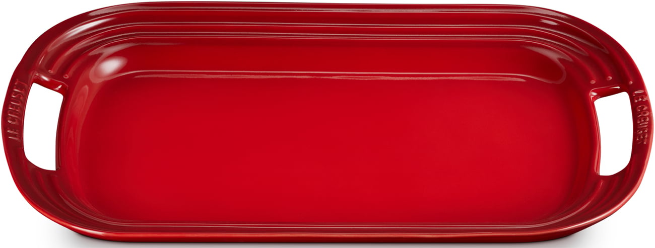 Le Creuset Serving Platter 16.25-Inch in Cerise