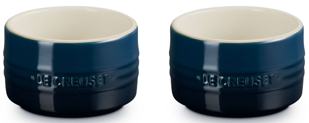 Le Creuset 7 Fl. Oz. Straight Wall Ramekins in Nuit (Set of 2)