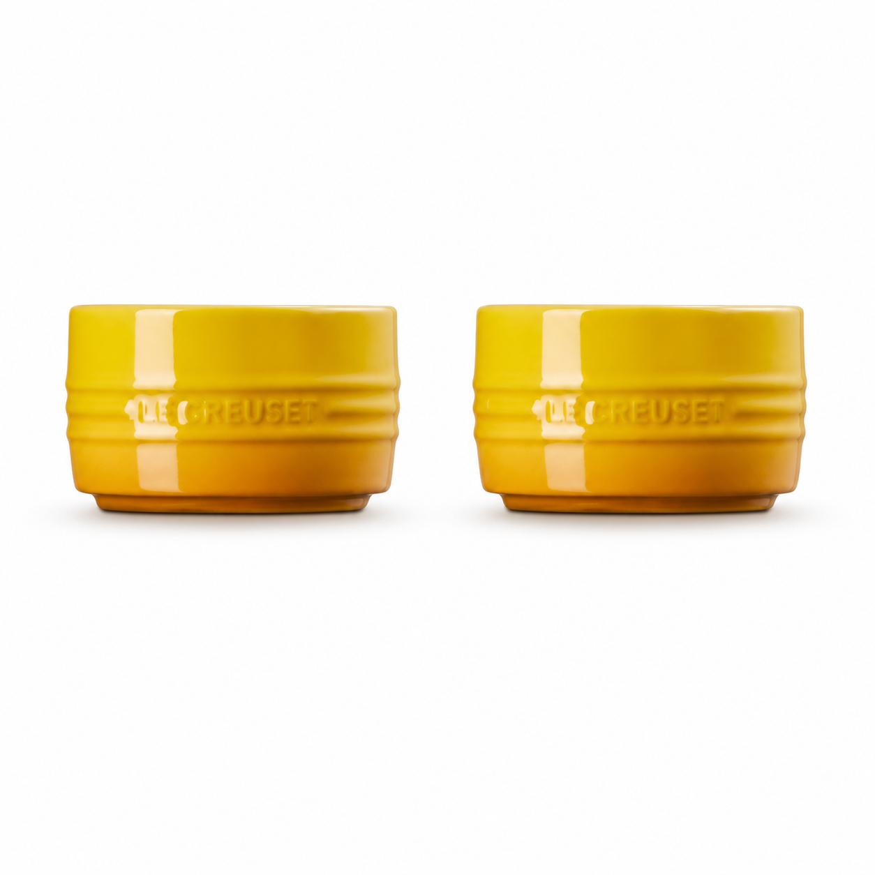 Le Creuset Round Straight Wall Ramekin 7 Oz. (Set of 2) in Nectar