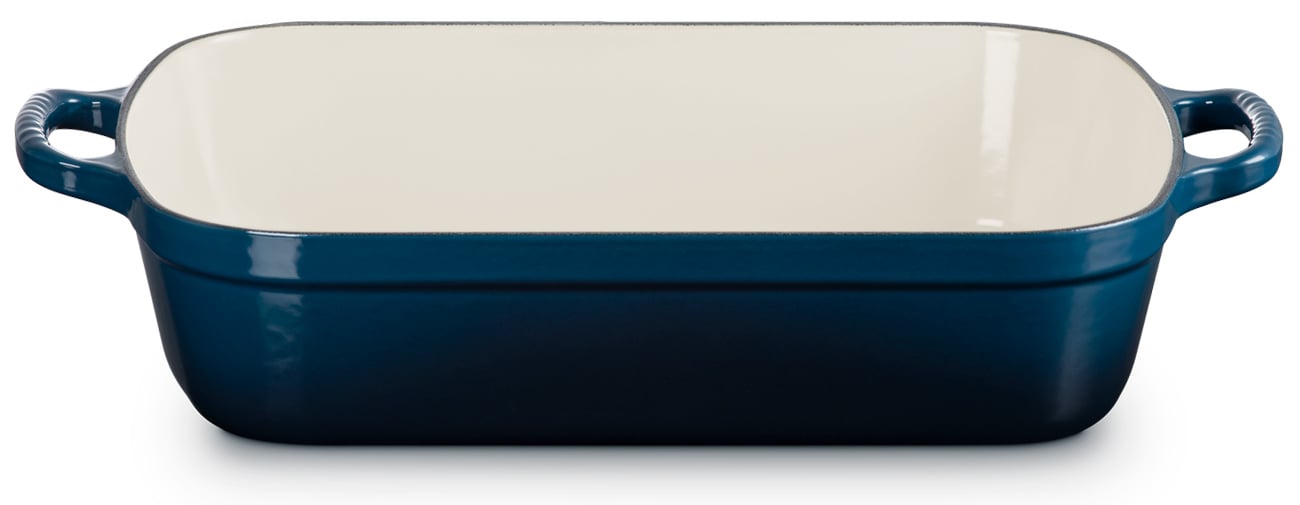 Le Creuset 5.25-Quart Enameled Cast Iron Rectangular Roaster - Nuit