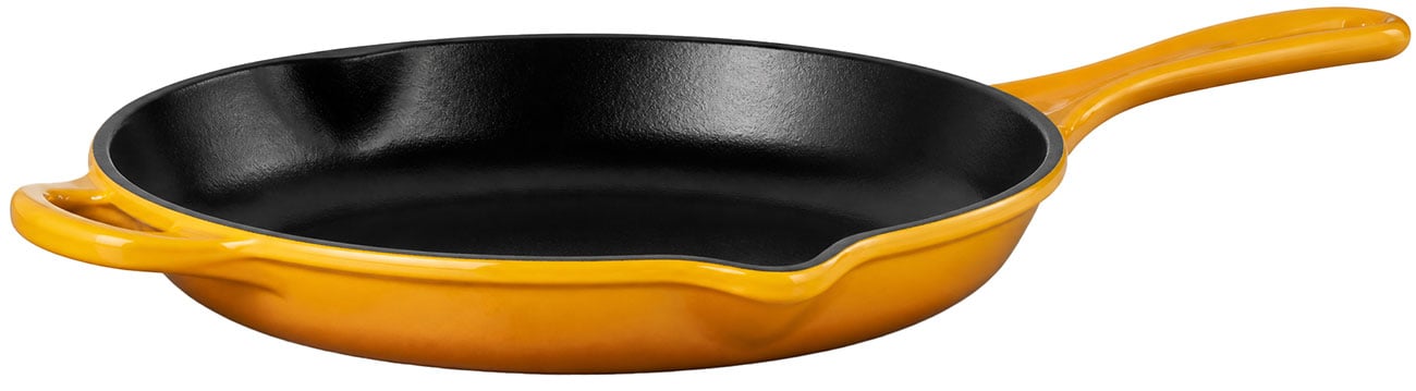 Le Creuset Signature 9" Enameled Cast Iron Skillet in Nectar