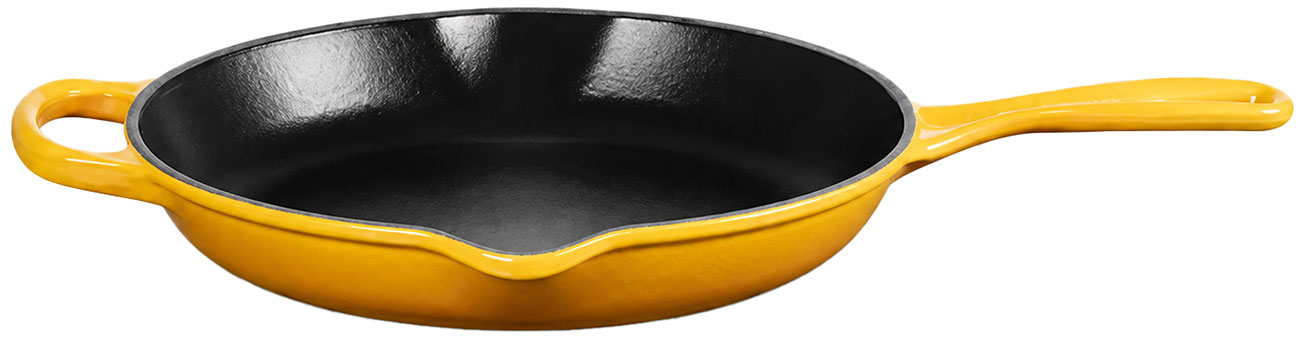 Le Creuset Signature 10.25" Enameled Cast Iron Skillet in Nectar