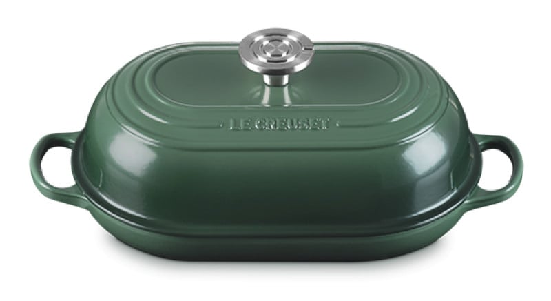 Le Creuset Signature Enameled Cast Iron 4 oz. Oval Bread Oven - Artichaut