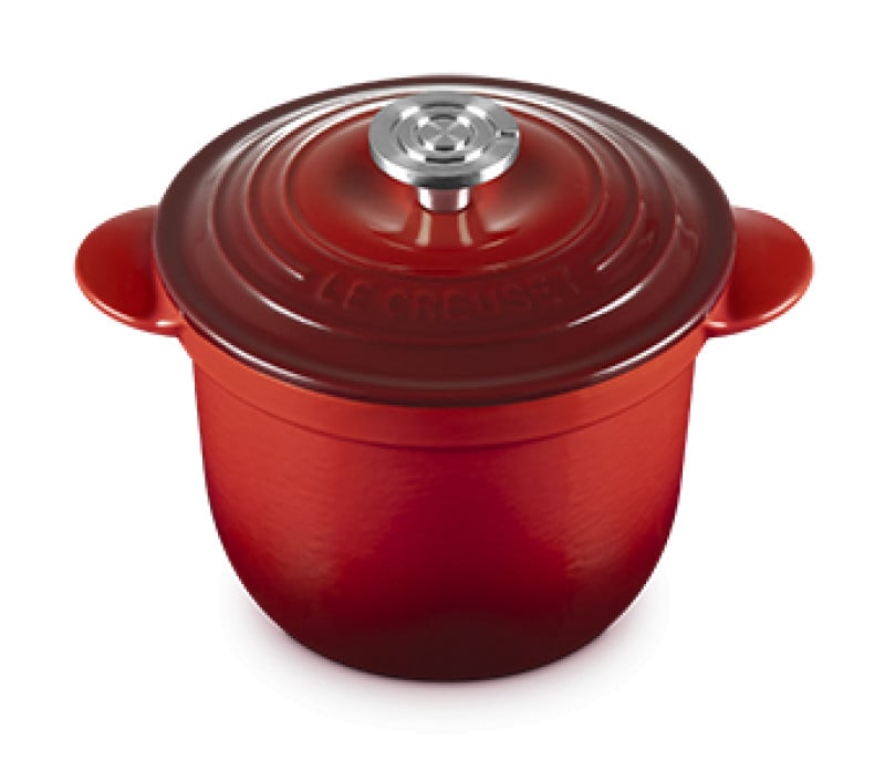 Le Creuset Enameled Cast Iron 5-Quart Signature Rice Pot - Cerise
