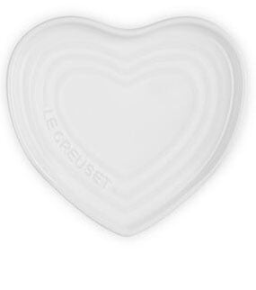 Le Creuset 5" L'Amour White Heart Spoon Rest