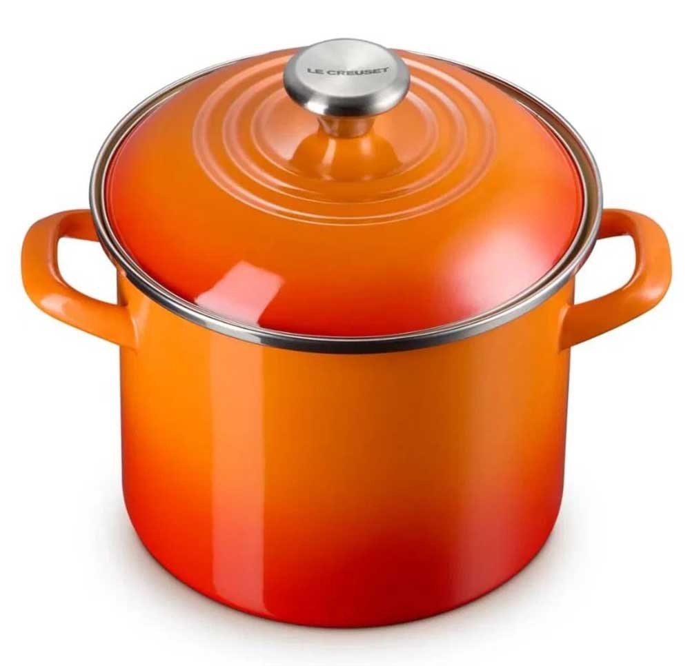 Le Creuset 6 Qt. Classic Round Stockpot in Flame
