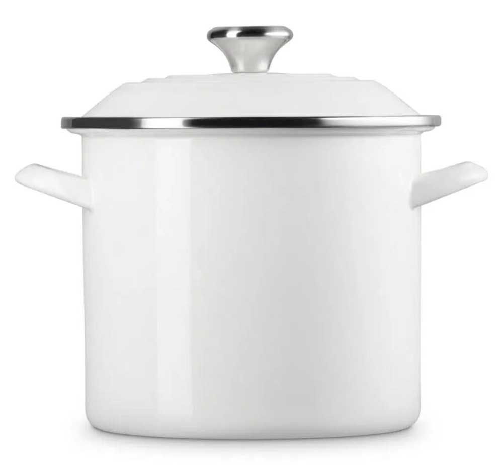 Le Creuset 8 Qt. Stockpot in White - 56000860010251 | Abt
