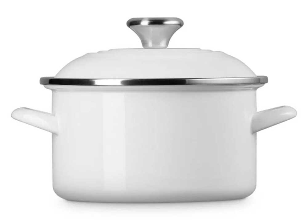 Le Creuset 3.8 Qt. Stockpot in White - 56002020010241 | Abt