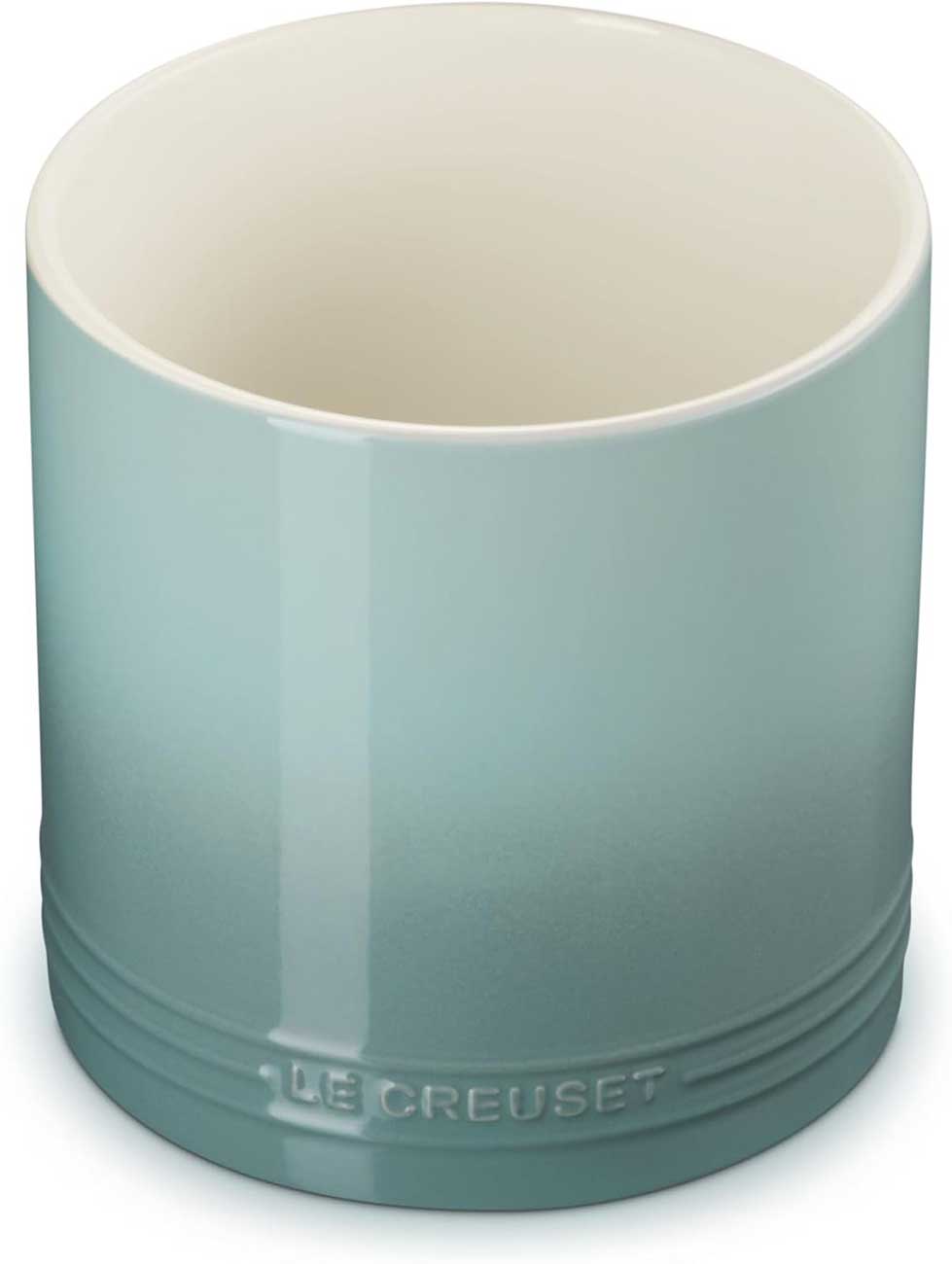 Le Creuset 2.7 Qt Signature Large Utensil Crock in Sea Salt