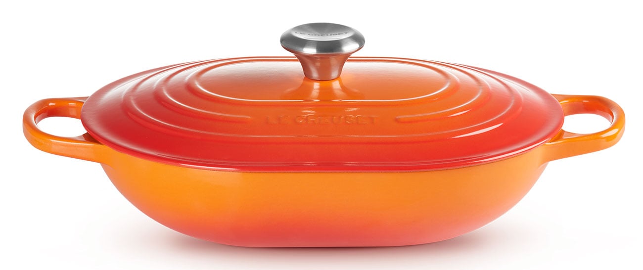 Le Creuset Signature 3.75 Quart Oval Casserole in Flame