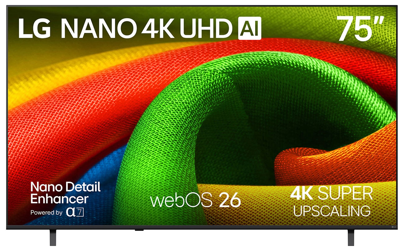 LG AI NU70 Series 75-Inch Nano 4K UHD Smart TV