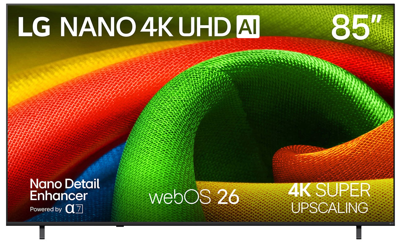 LG AI NU70 Series 85-Inch Nano 4K UHD Smart TV