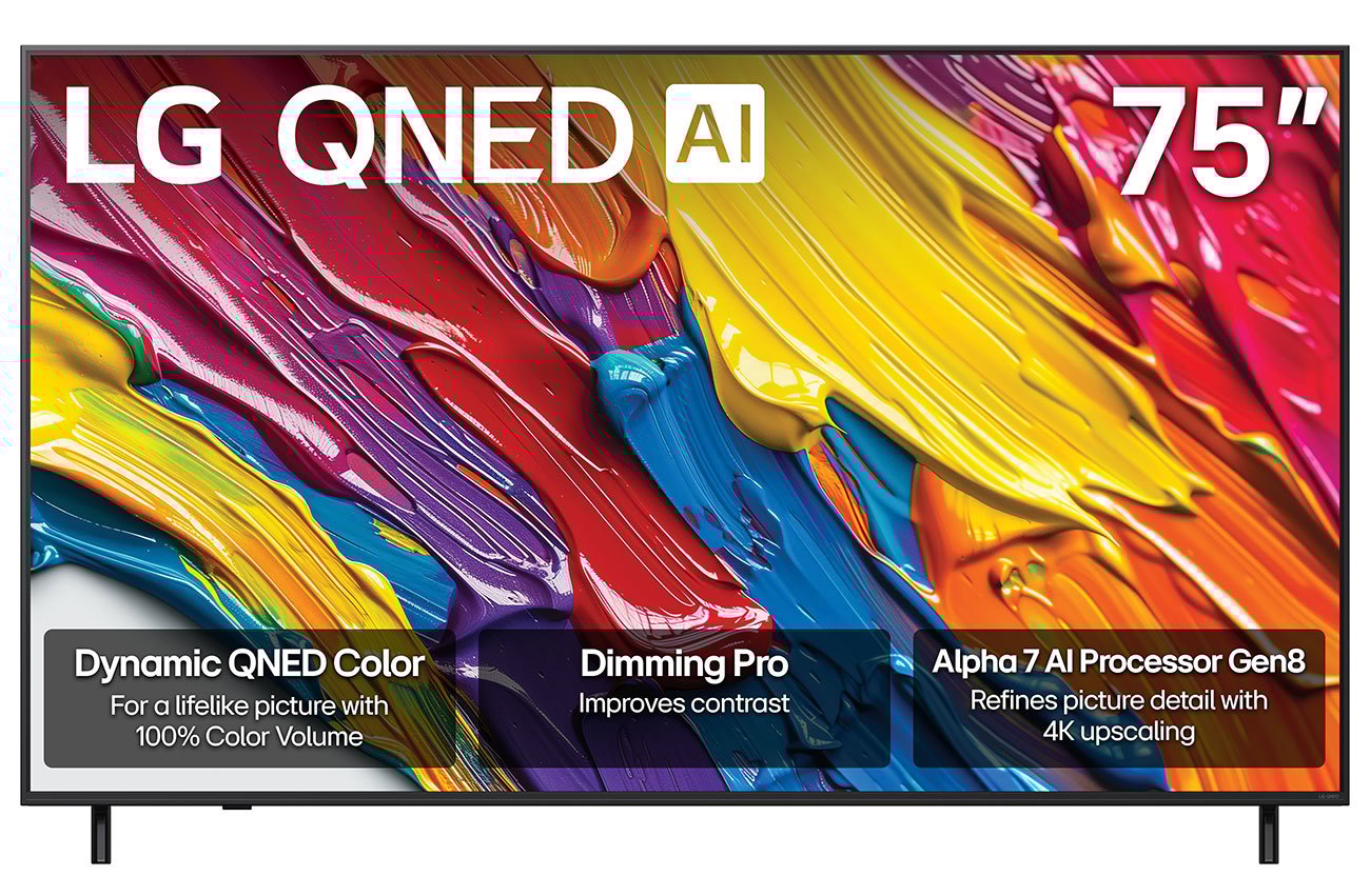 LG QNED82 Series TV QNED 4K 75-Inch with webOS