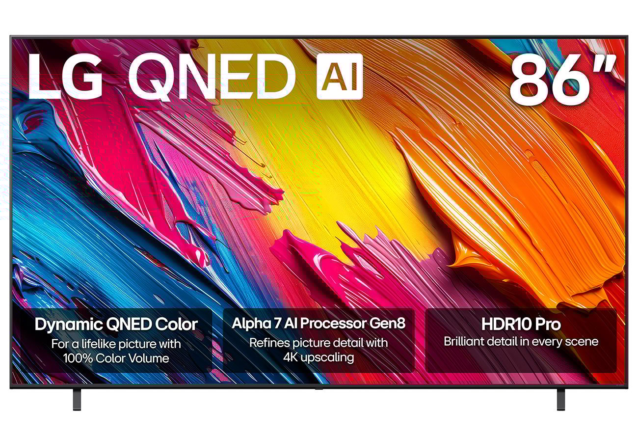 LG QNED70A Series QNED AI TV 86-Inch 4K Smart with webOS 25