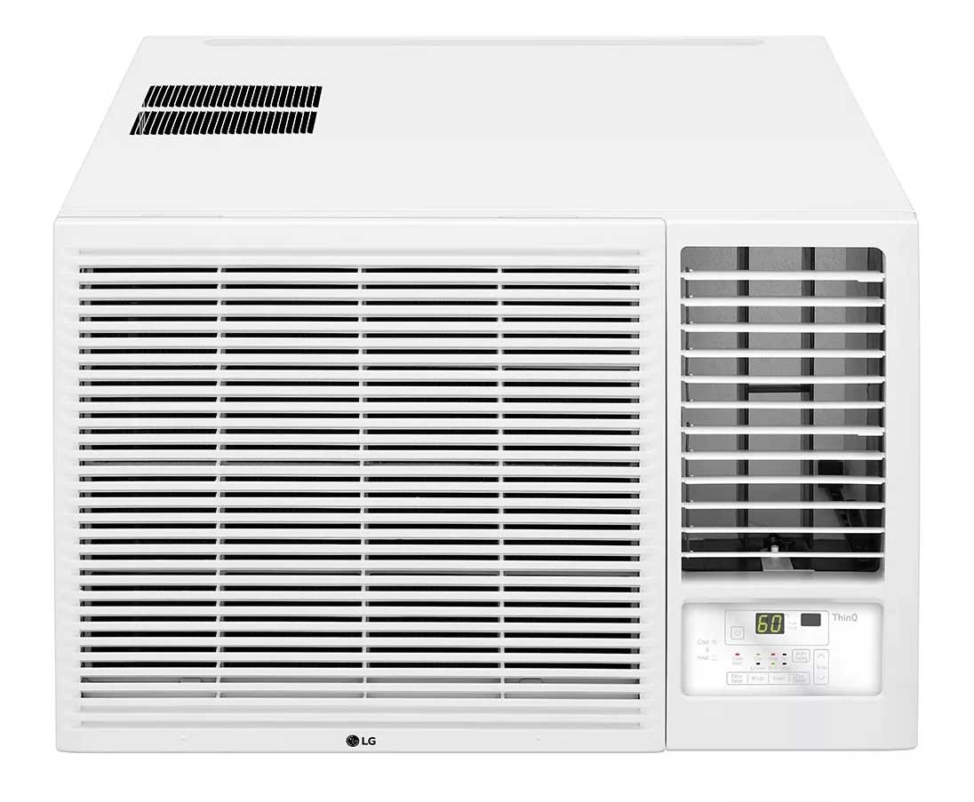 LG Window Air Conditioner 18000 BTU With Cooling Heating In White 759$