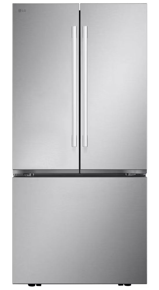 LG 21 Cu. Ft. Counter-Depth MAX French Door Refrigerator 33-Inch in PrintProof Stainless Steel