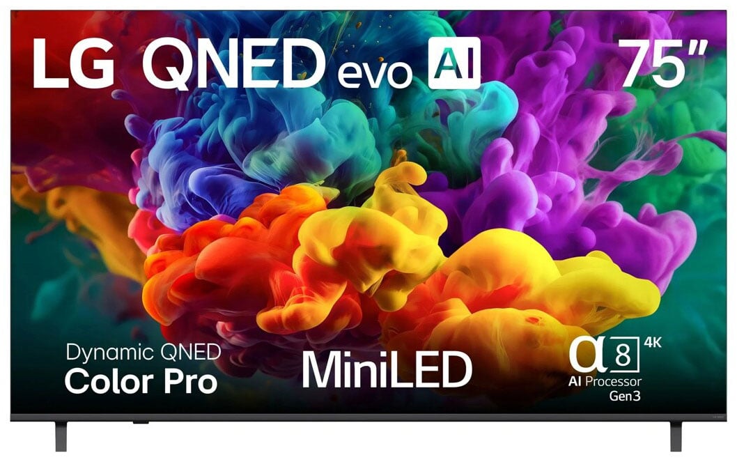 LG QNED evo AI QNED84B Mini LED 4K 75Inch Smart TV