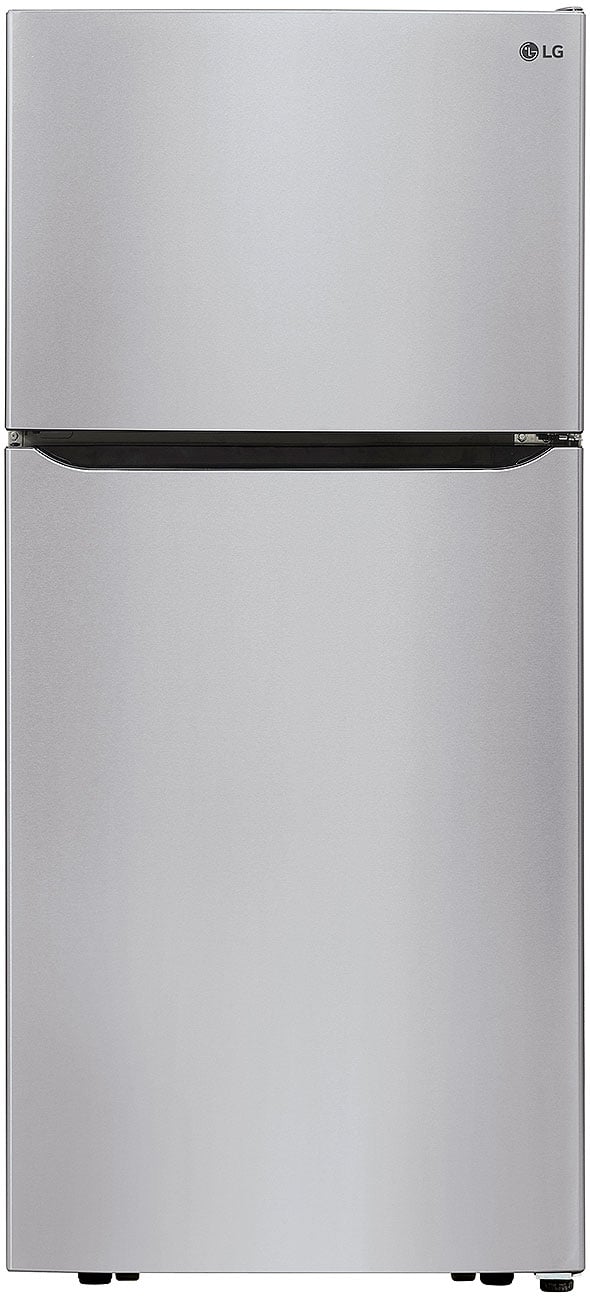 LG 20 Cu. Ft. Top Freezer Refrigerator 30-Inch Wide in Stainless Steel