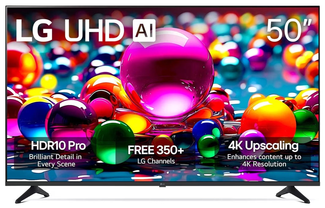 LG UA77A Series 50-Inch UHD AI 4K Smart TV