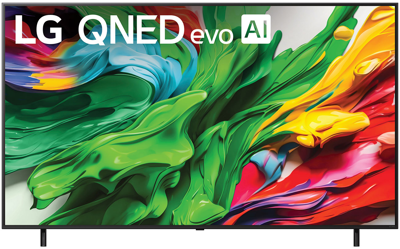LG QNED85A Series TV 75-Inch Mini LED 4K Smart with evo AI in Black