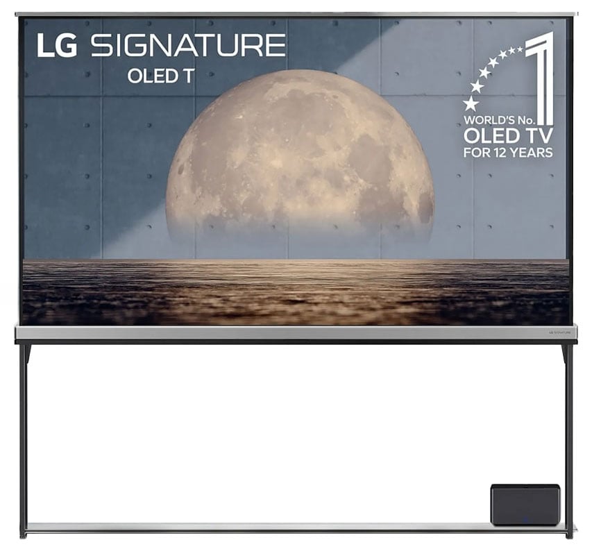 LG SIGNATURE OLED T TV 77Inch Transparent 4K Smart with True Wireless Video and Audio