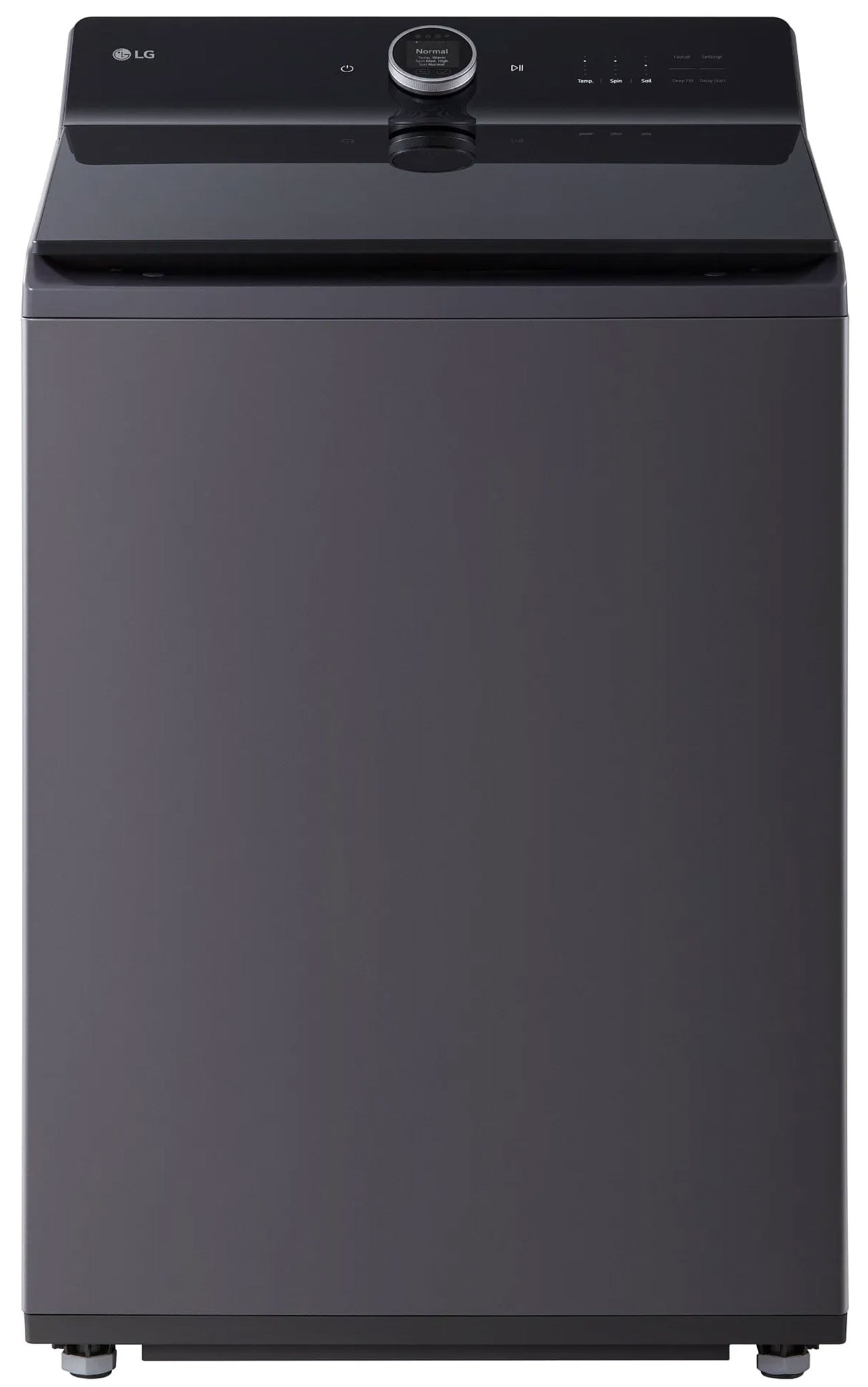 LG Top Load Washer Smart With AI Sensing 5.5 Cu. Ft. in Matte Black