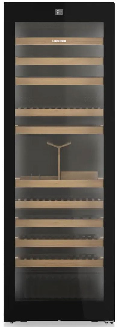 Liebherr 19.8 Cu. Ft. Freestanding Wine Refrigerator 28-Inch in&#xA0;GlassBlack Frame