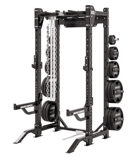 Life Fitness Half Rack Hammer Strength HD Elite ID ELT-HR-ID Abt