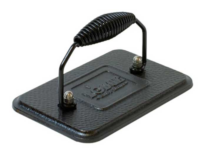 Lodge Cast Iron Rectangular Grill Press
