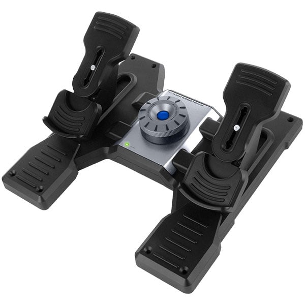 Logitech G Flight Rudder Pedals - 945000024 | Abt Electronics