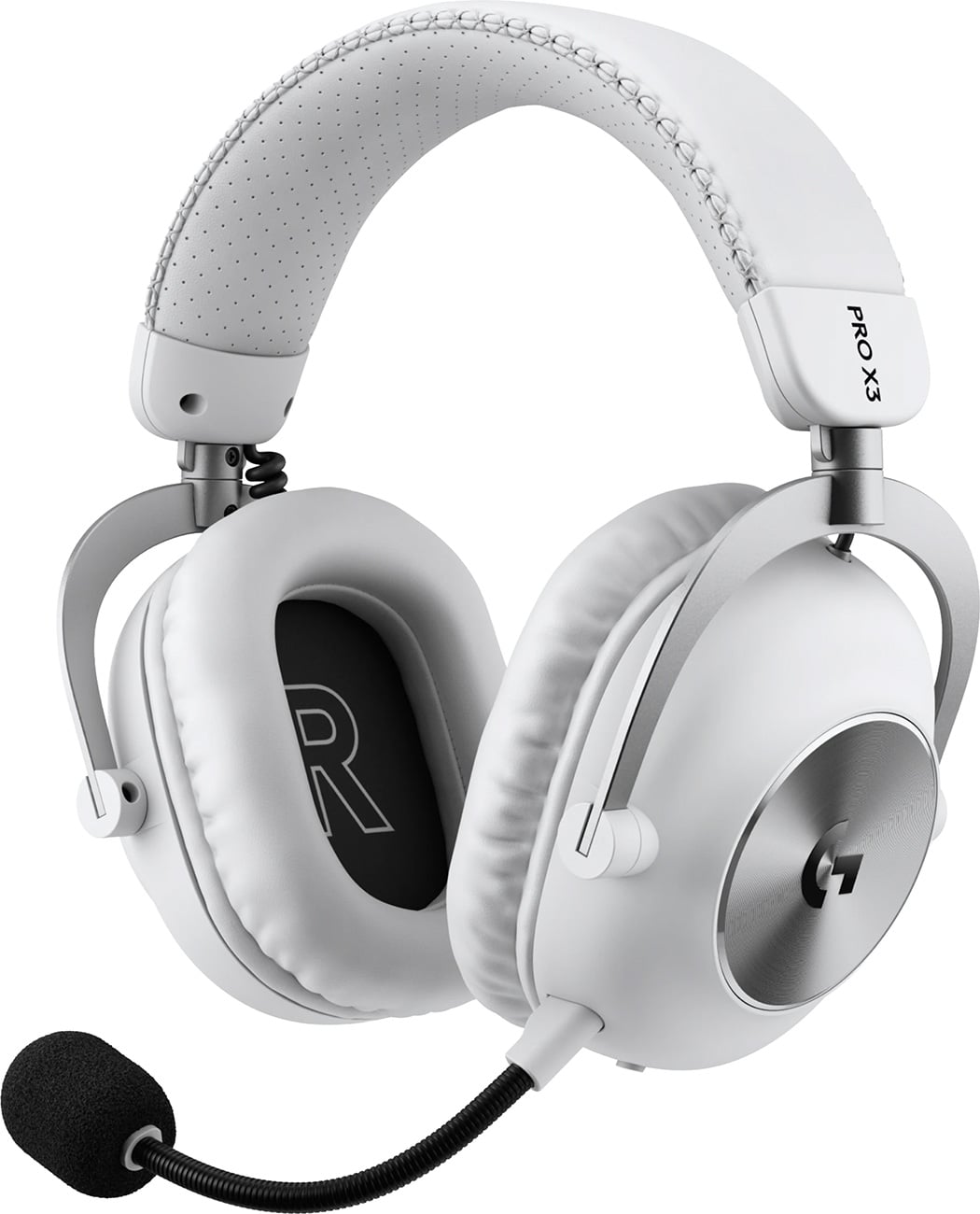 Logitech G PRO X3 LIGHTSPEED Wireless Gaming Headset in White