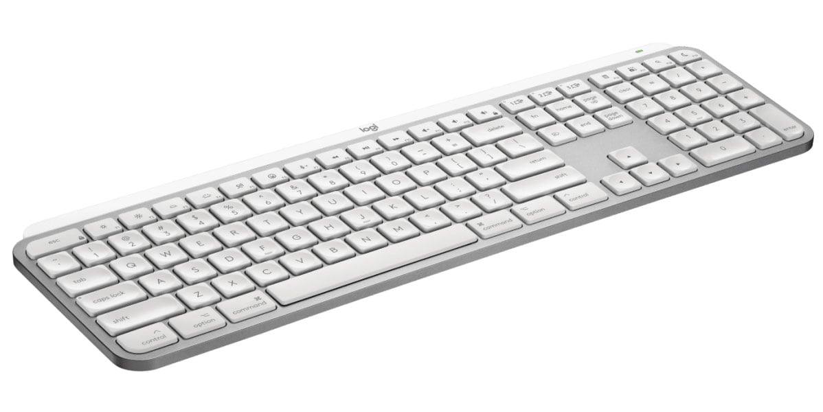 Logitech MX Keys S Wireless Keyboard Mac Pale Gray 920011622
