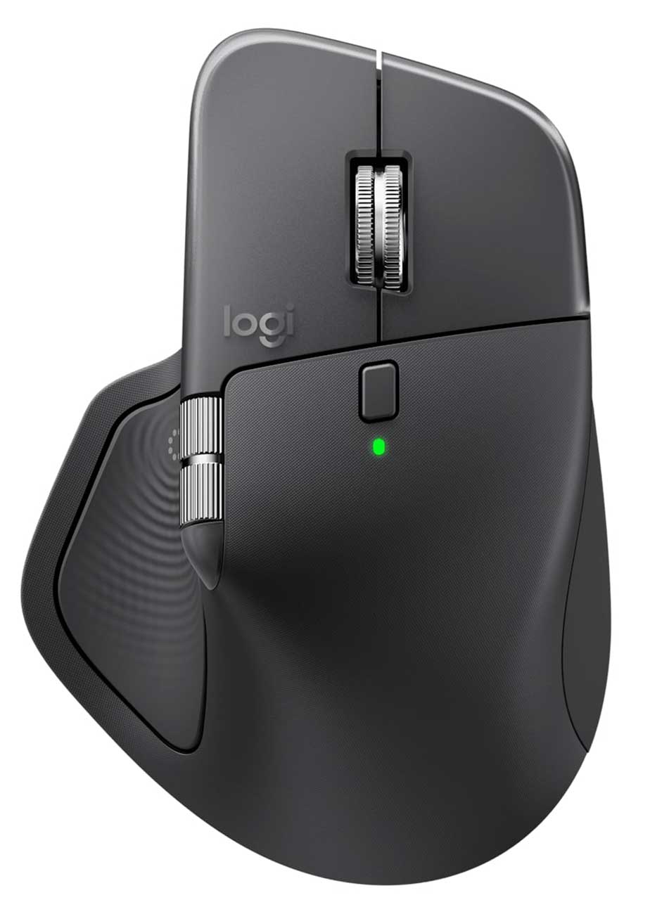 Logitech MX Master 4 Wireless Mouse in Graphite