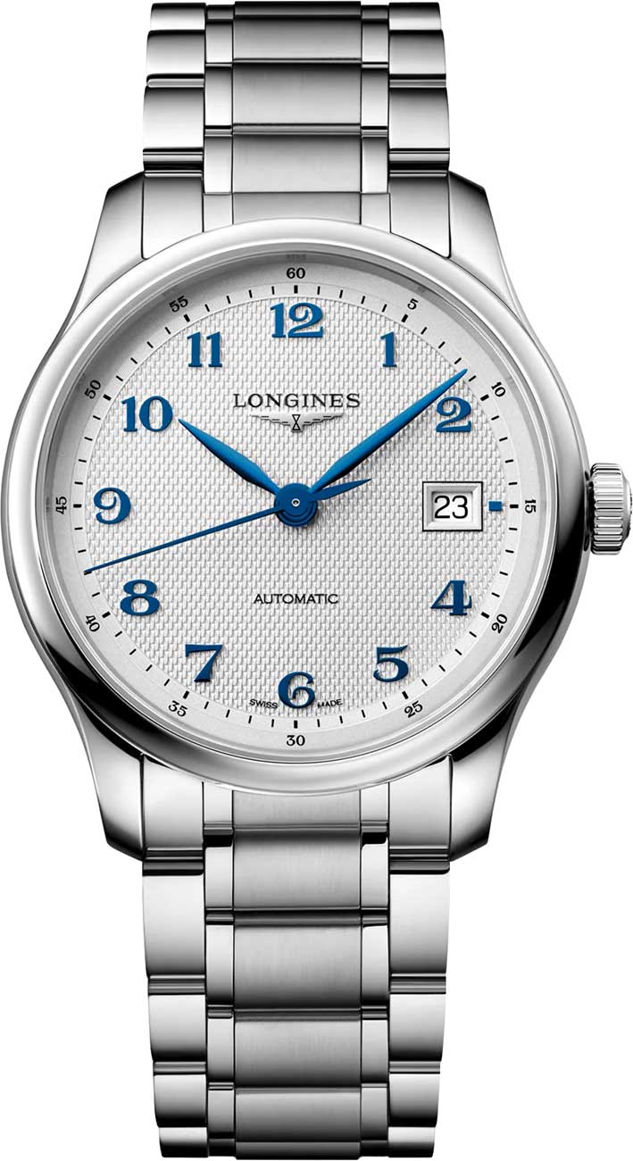 Longines Elegant Collection 39mm Silver Dial Stainless Steel Men's Watch L2.949.4.73.6 L2.949.4.73.6