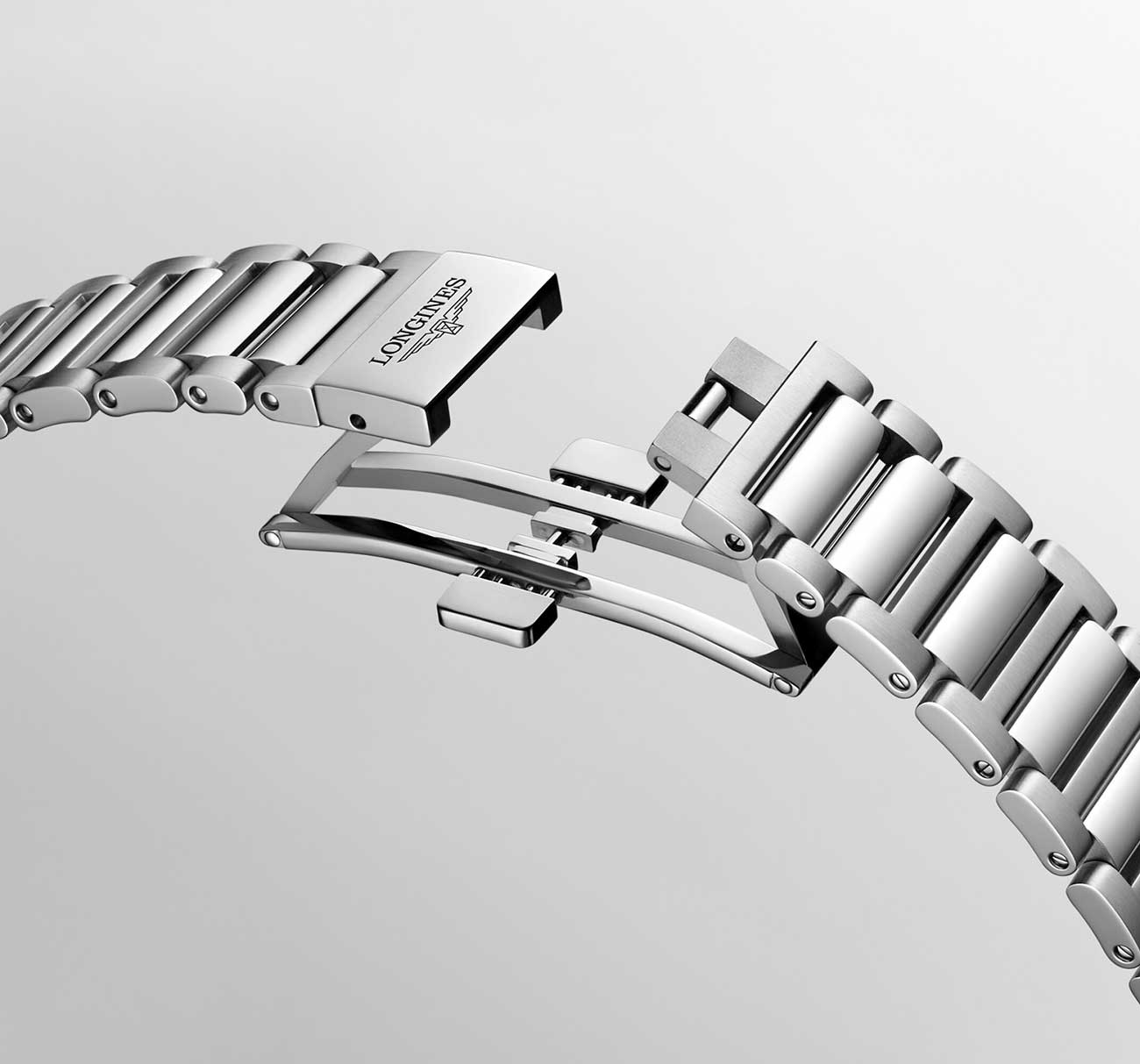 Longines Conquest Chronograph Watch 42mm with Silver Dial - L38354986