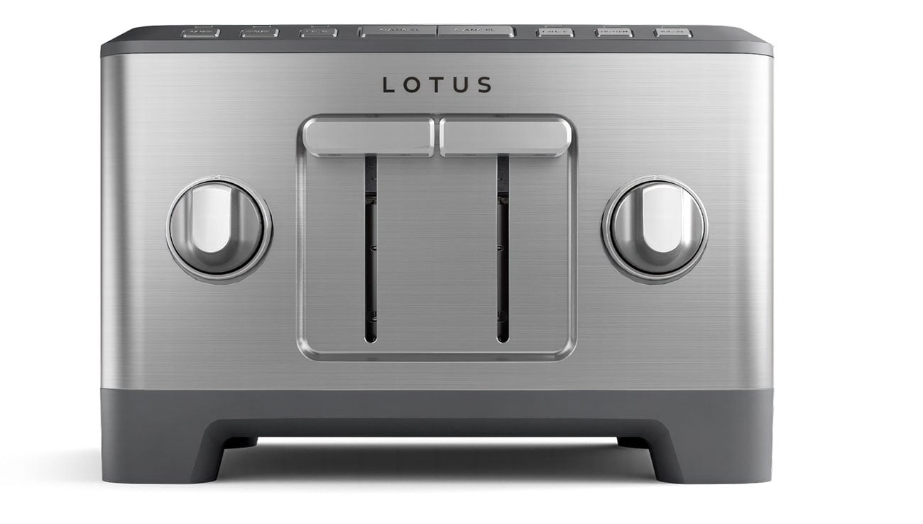 Lotus Professional Series The Four Slice Precision Toaster in Stainless Steel